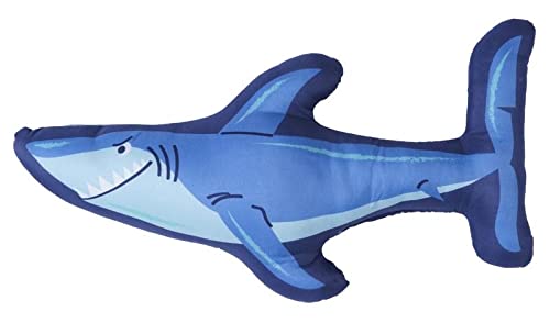 8-Piece Shark Queen Bedding Set for Boys - Ocean Themed Comforter, Sheets & Pillowcases | Toddler Bedroom Kit with Toy Pillow | Queen Size Bed in a Bag | Perfect for Kids' Rooms, Themed Decor & Gift Ideas