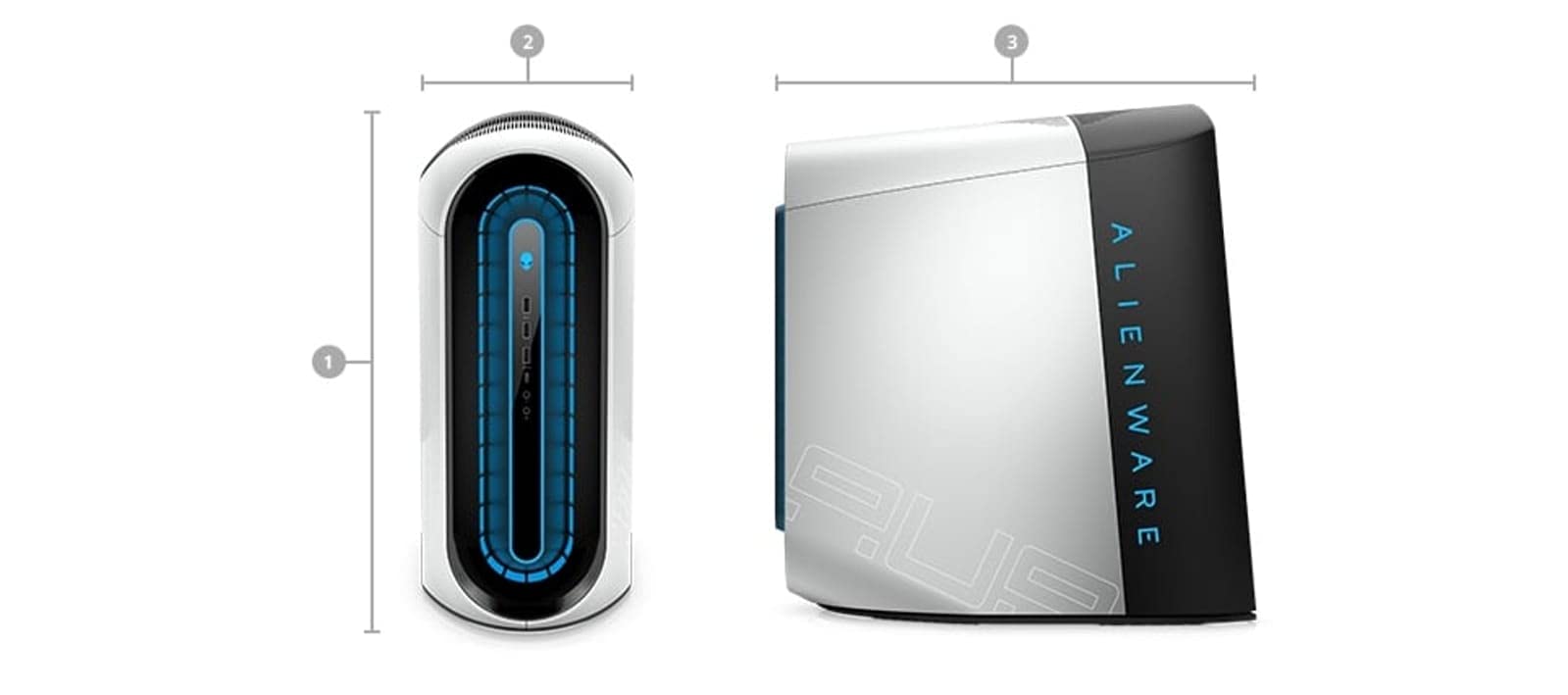 2020 Dell Alienware Aurora R11 Gaming Desktop PC - Intel Core i7-10700F 10th Gen 8-Core Processor up to 4.8GHz, 32GB RAM, 256GB SSD, NVIDIA GeForce RTX 3060 Ti, Windows 10 Home (Renewed) - Perfect for High-End Gaming, Streaming & Content Creation