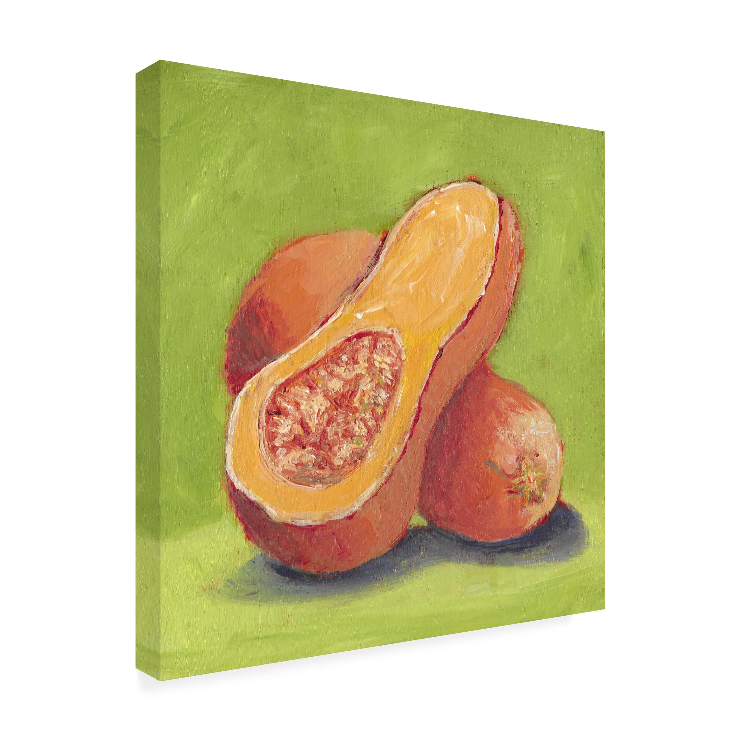 Trademark Fine Art 'Butternut' Canvas Art Print by Carol Young - Nature Landscape Wall Decor for Living Room, Bedroom & Office