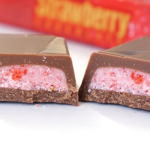 Premium Meiji Strawberry Filled Bite-Sized Chocolates - 26 Pieces per Pack (5 Packs) - Perfect for Gifts, Parties & Office Snacks