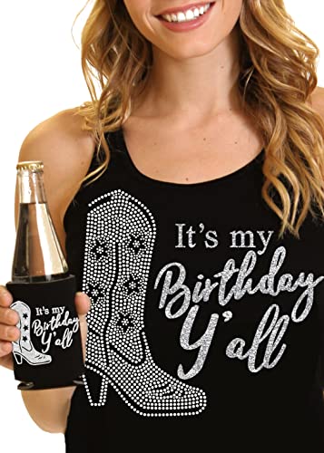Western Tank/Coozie (Black)