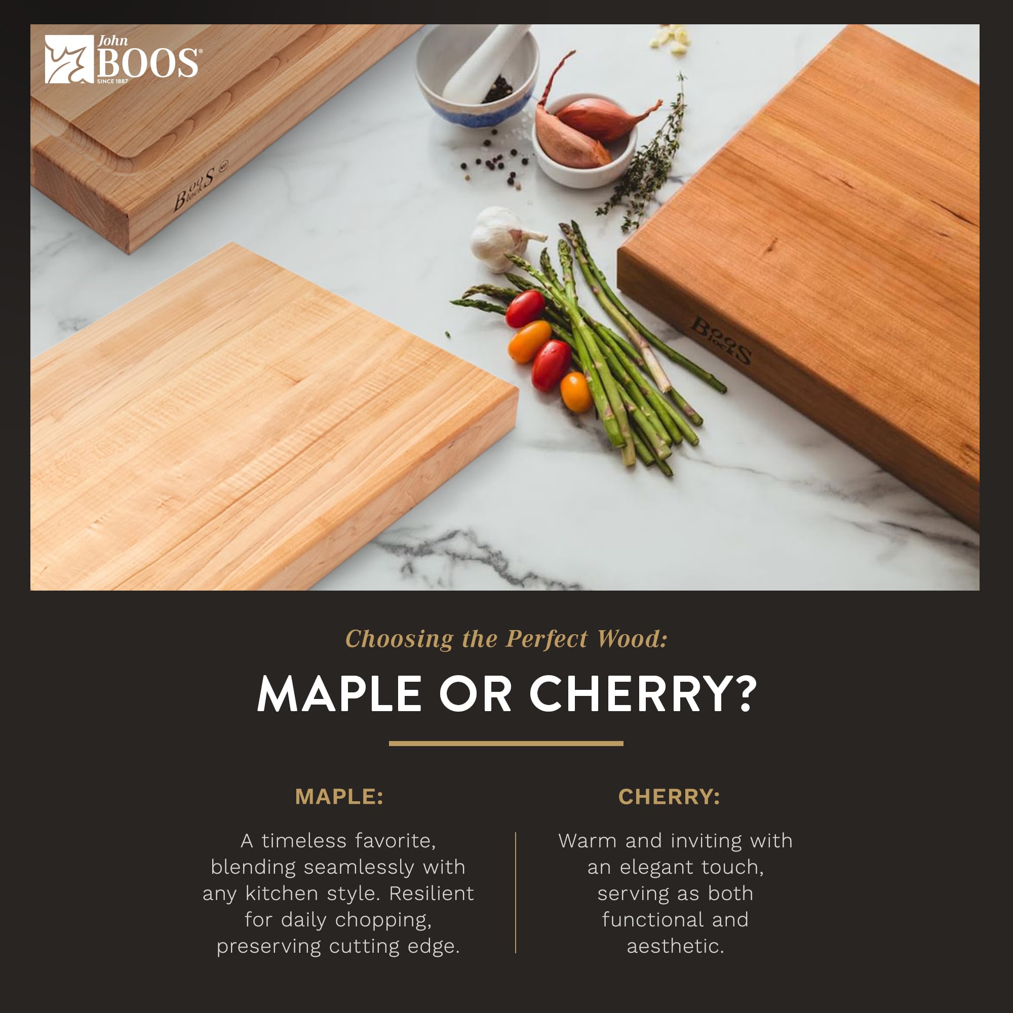 John Boos RA-Board Large Reversible Maple Wood Cutting Board 30
