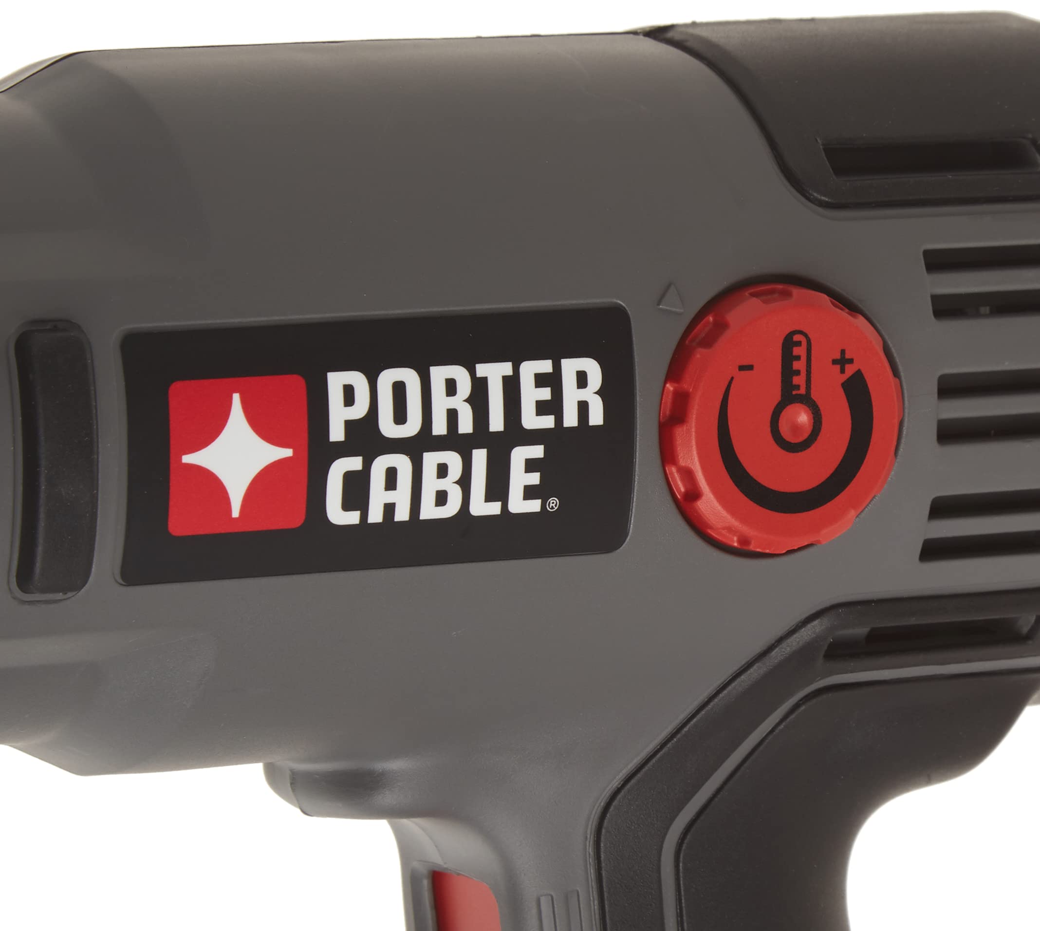 PORTER-CABLE 1500W Dual Temperature Heat Gun - PC1500HG Electric Hot Air Tool for DIY, Crafting, Shrink Wrapping & Paint Removal | Heavy Duty Corded Design for Home Improvement Projects