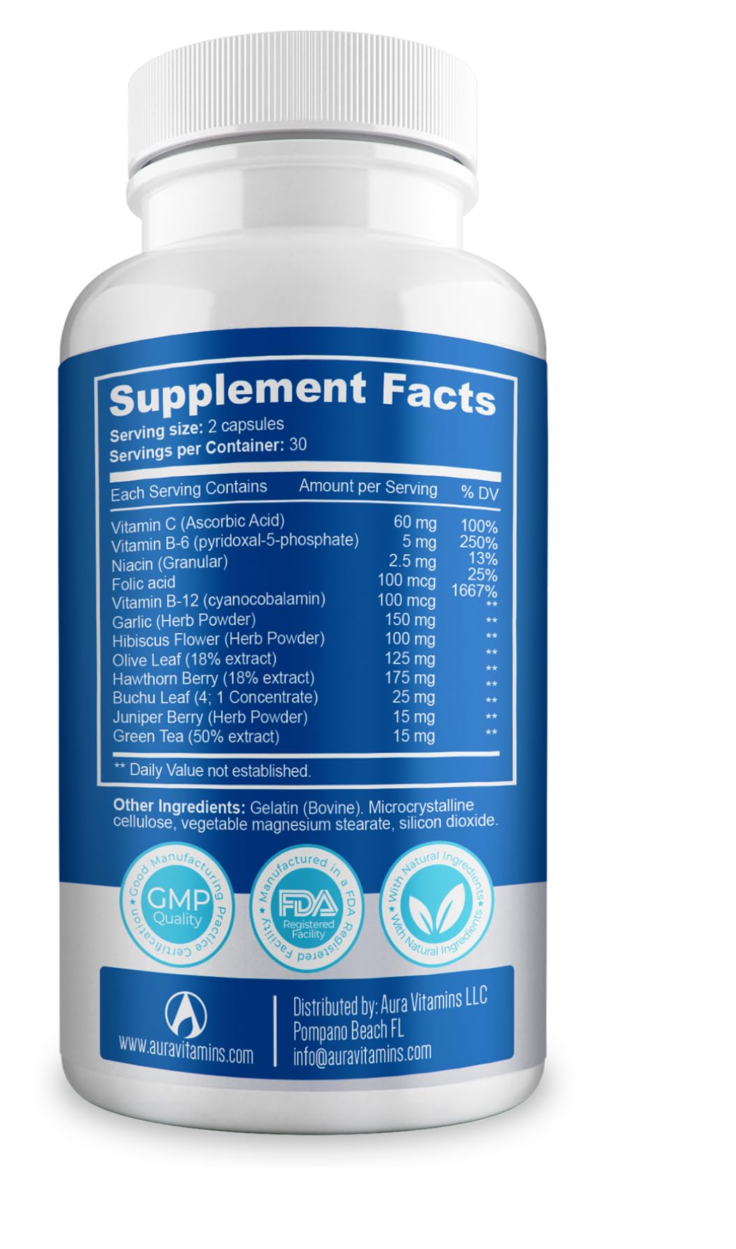 Audio Calm - Natural Tinnitus Relief Supplement for Ear Ringing, Buzzing & Clicking | 60 Capsules | Supports Hearing Health & Stress Relief | Perfect for Office Workers & Nighttime Use