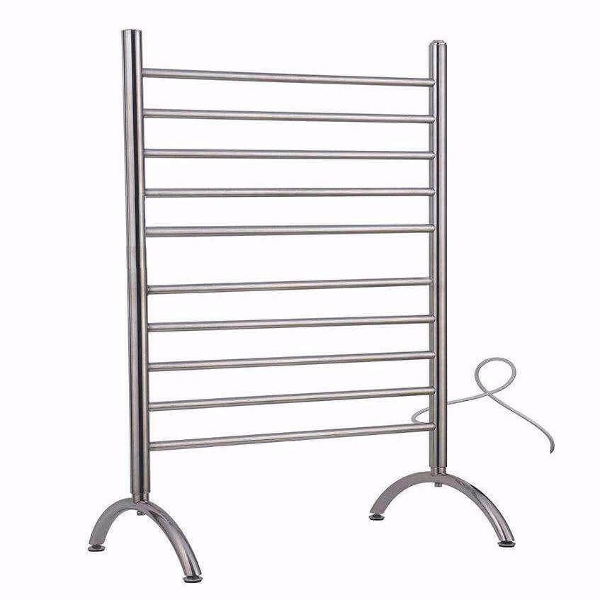 Amba 33 Solo 33 Plug-in Freestanding Towel Warmer - 33W x 38H - Perfect for Bathrooms, Spas & Luxury Home Heating