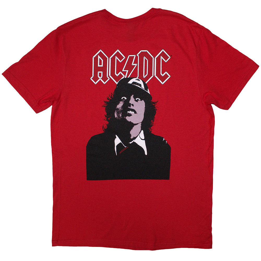 AC/DC Band Official T-Shirt with Mini Logo - Vintage Rock Music Merchandise | Perfect for Concerts, Music Festivals and Rock Fans