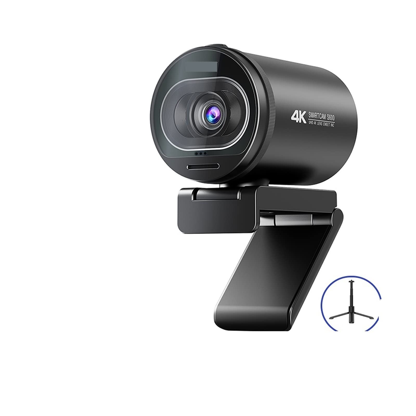 4K Webcam with Autofocus - 1080P 60FPS Streaming Camera for Live Sports, Gaming & Video Calls | S600 HD Webcam for YouTube, Twitch, Zoom & Home Office