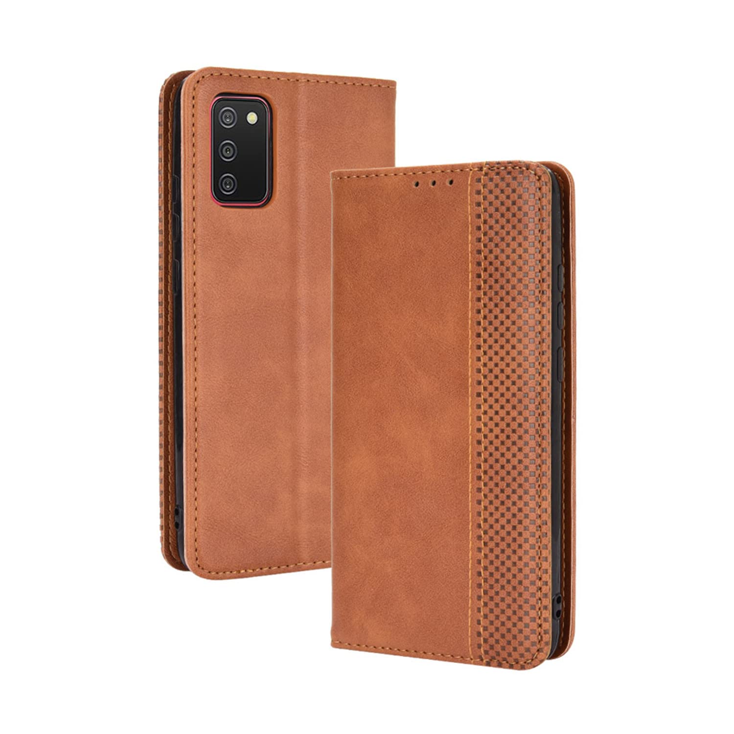 Premium Wallet Case for Alcatel TCL A3X - Shockproof Flip Cover with Card Holder for Men & Women (Brown) | Perfect for Daily Use, Travel & Business Meetings
