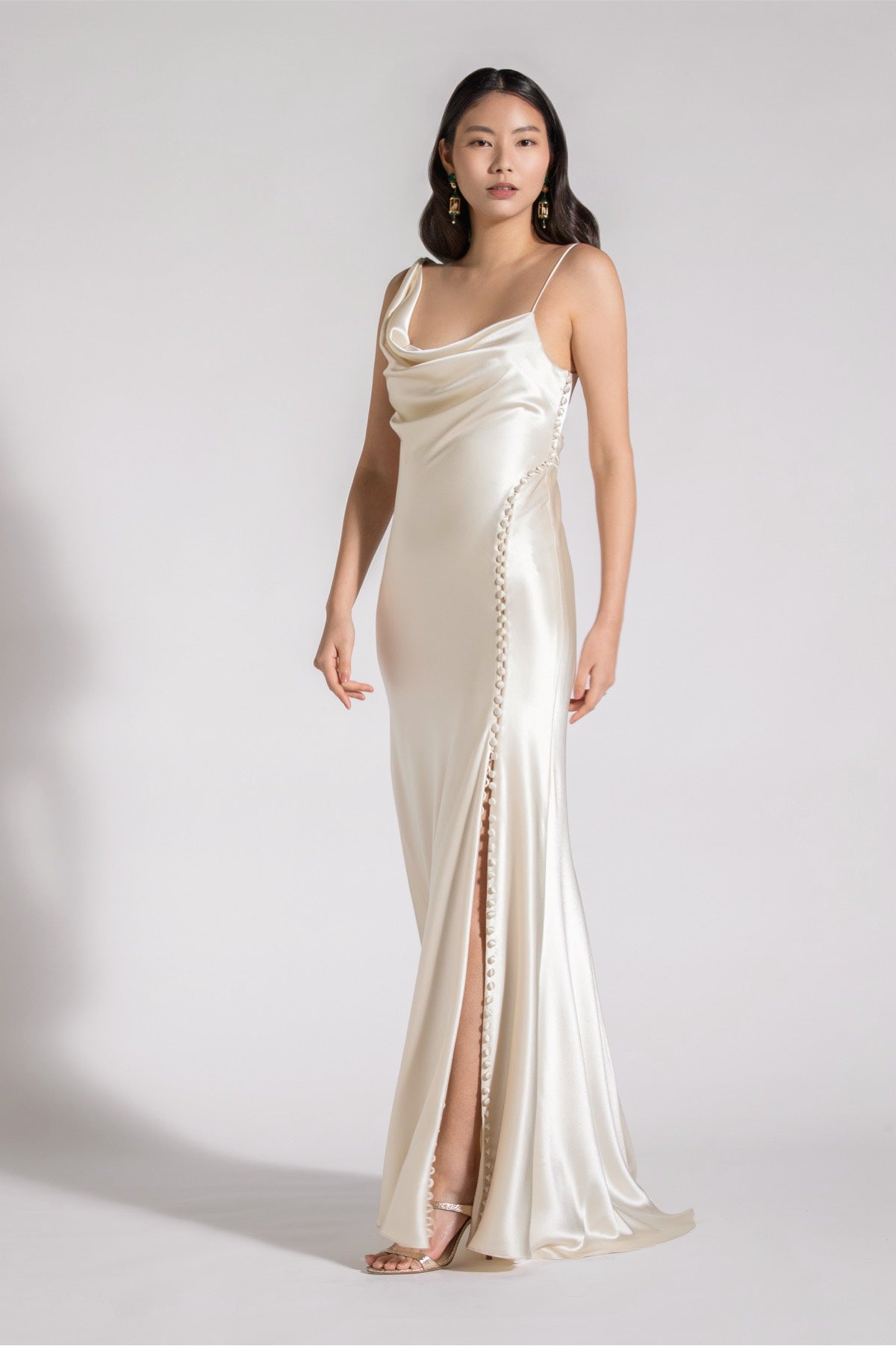 Watters Mirall Gown - Elegant Formal Evening Dress for Weddings, Prom & Special Occasions | Plus Size Options Available