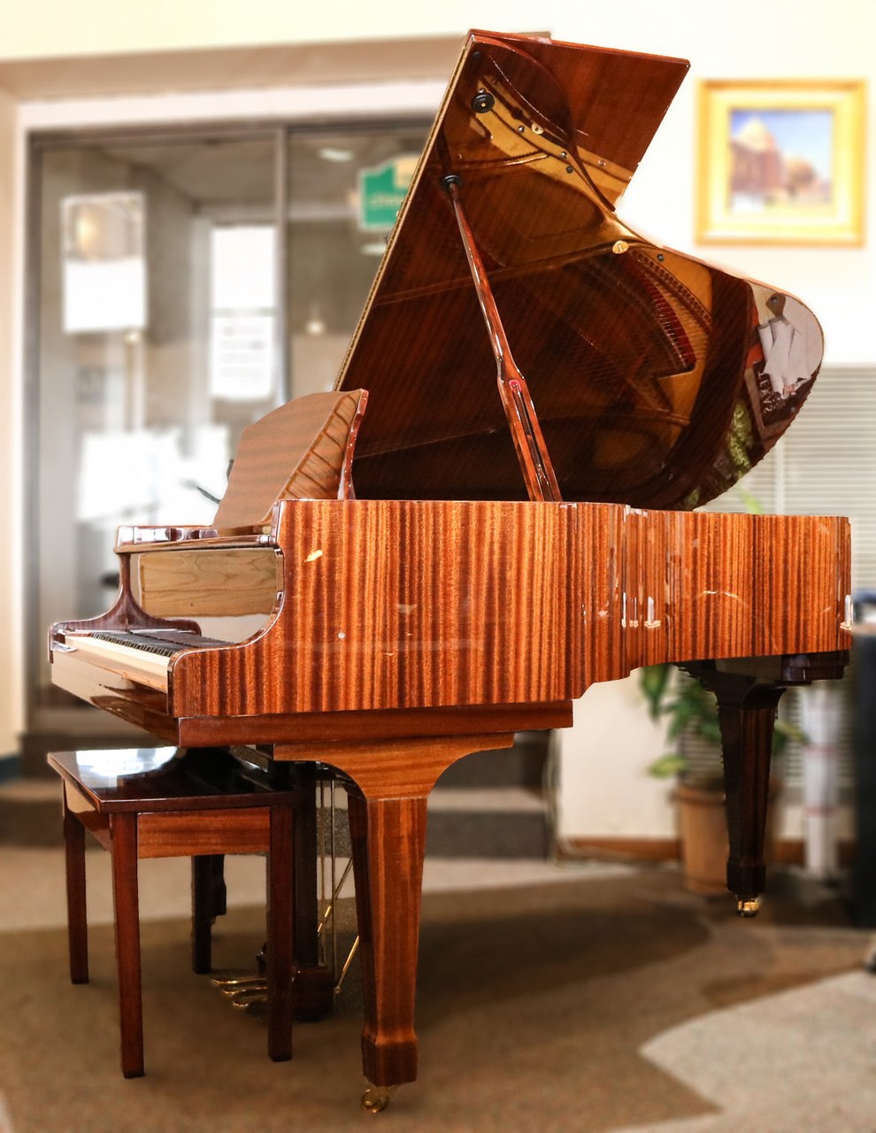Bachendorff 6-Foot Grand Piano - Premium Acoustic Piano for Home, Studio & Concert Performance | Perfect for Professional Pianists & Music Enthusiasts