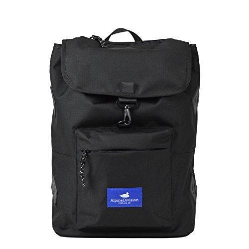 Alpine Division Rockaway Backpack - Durable Ripstop Nylon Hiking Backpack for Outdoor Adventures, Camping & Travel