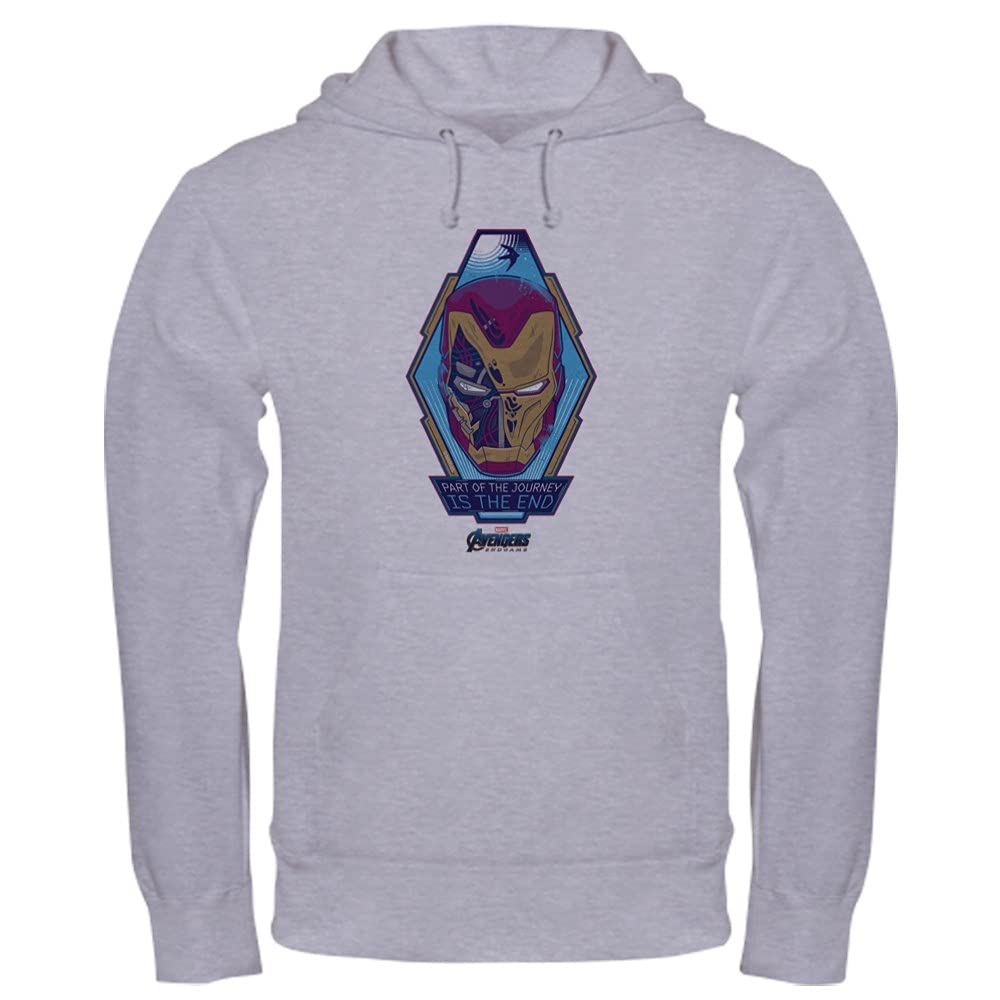Iron Man Head Pullover Hoodie - Marvel Superhero Hooded Sweatshirt for Men & Women | Perfect for Cosplay, Comic Con & Casual Wear