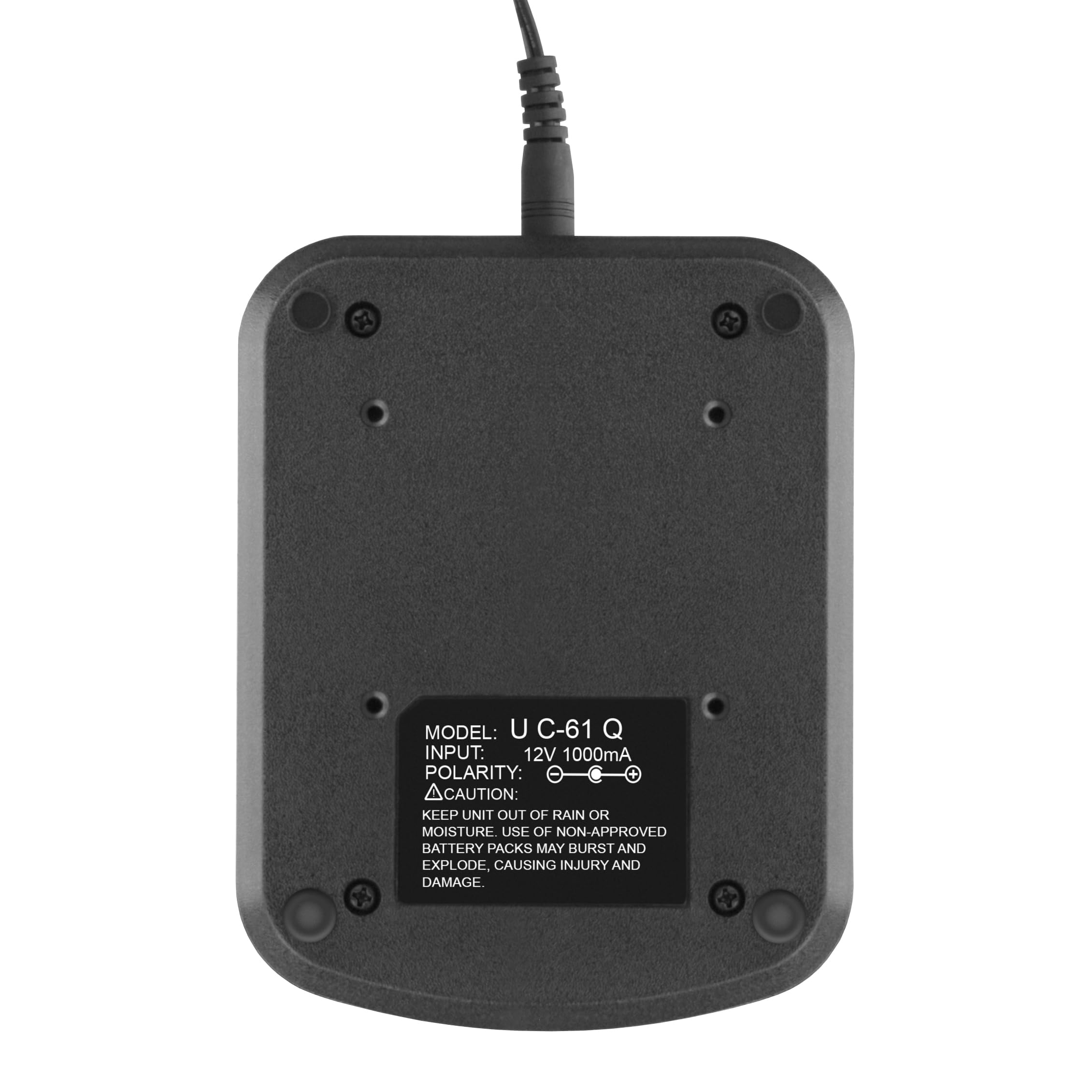 Motorola XTS 2500/3000/3500 Single Bay Rapid Desk Charger - Fast Charging Station for Two-Way Radios | Perfect for Police, Security & Emergency Responders