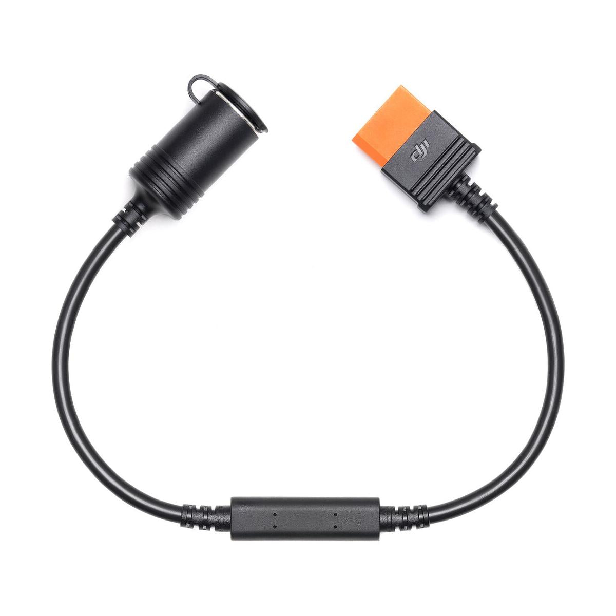 DJI Power Car Power Outlet to SDC Power Cable (12V/24V) - Durable Vehicle Charging Cord for DJI Drones & Cameras - Perfect for Road Trips & Outdoor Adventures