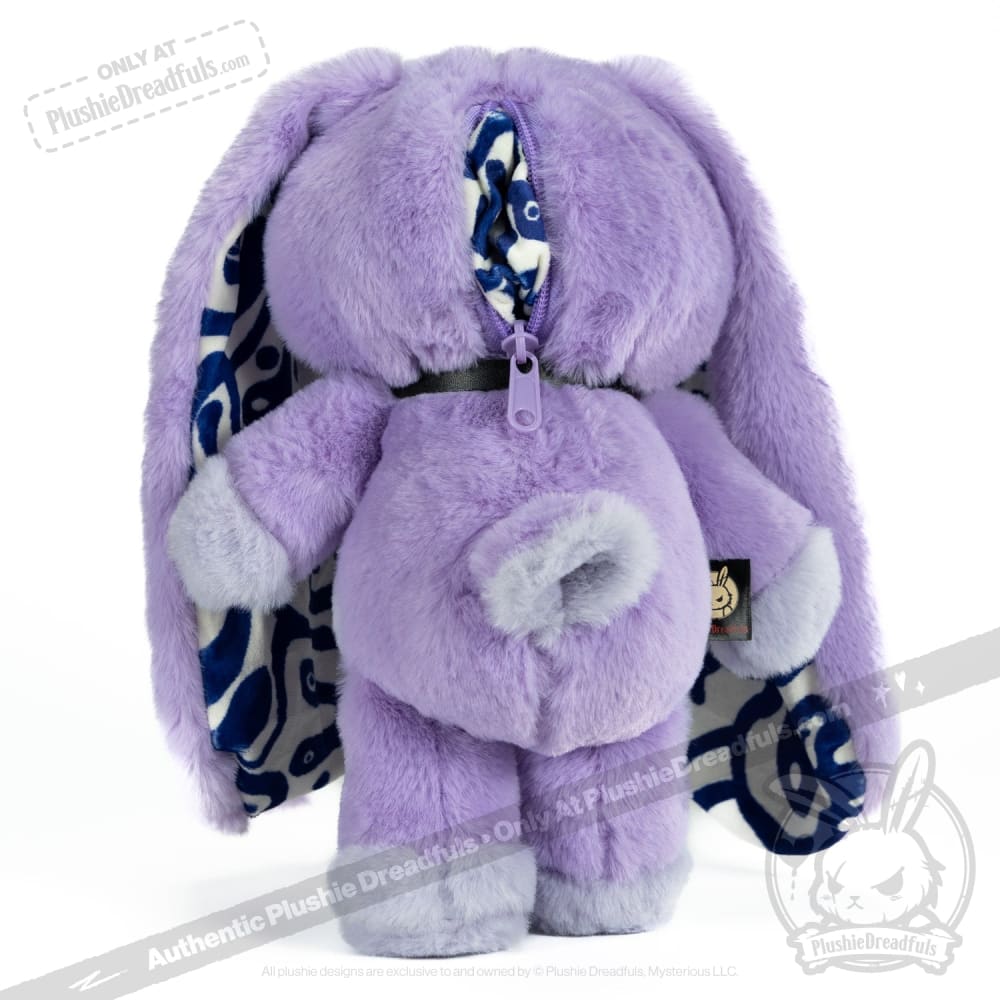 Plushie Dreadfuls Chiari Malformation Bunny - Soft Stuffed Animal Toy for Awareness & Comfort | Gift for Medical Warriors & Support Groups