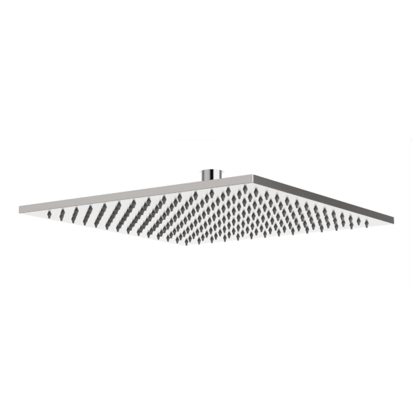 Square 12 Inch Rainfall Shower Head - High Pressure Luxury Bathroom Showerhead with Adjustable Angle for Spa-Like Relaxation at Home
