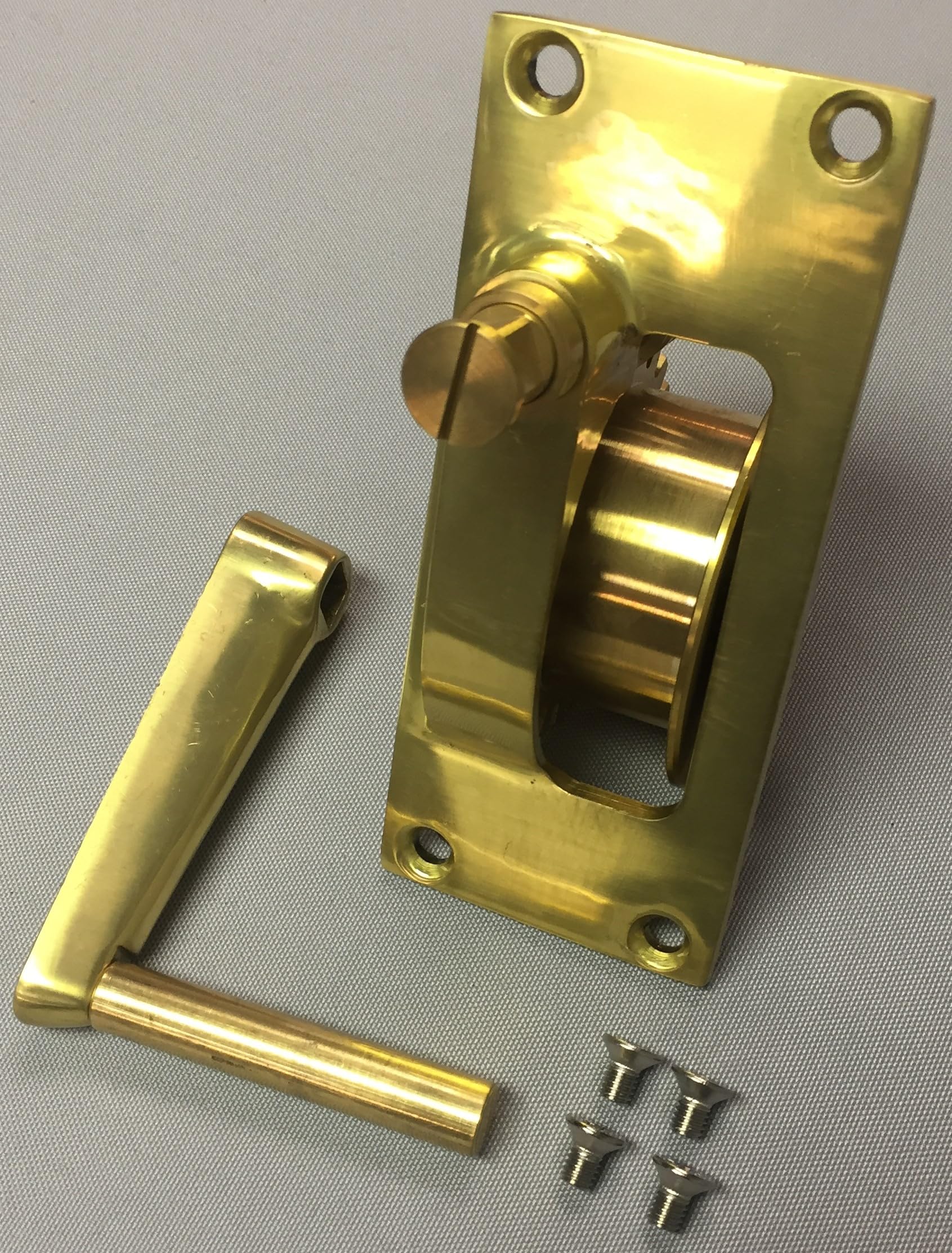 Replacement Internal Brass Winder Unit for Square Tennis Post - Durable Tennis Net Tightener for Court Maintenance & Sports Equipment Repair (Perfect for Backyard, Club & Professional Tennis Courts)