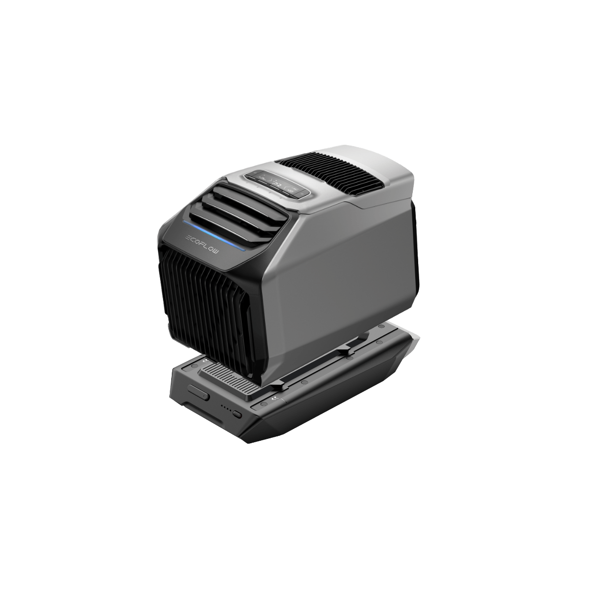 EcoFlow WAVE 2 Portable Air Conditioner with Extra Battery & 220W Solar Panel - Perfect for Camping, RV Trips, and Off-Grid Living