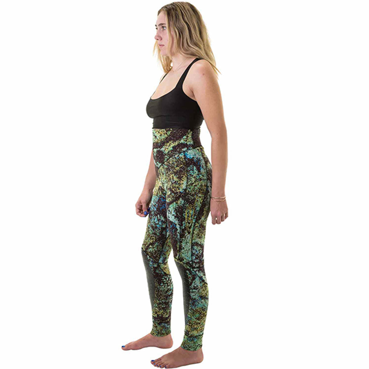 Riffe DIGI TEK Camo Women's 5mm Wetsuit (2-Piece Set) - Perfect for Scuba Diving, Spearfishing & Water Sports