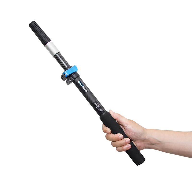 Premium Carbon Fiber Extension Pole - 24ft/7.5m Lightweight Telescopic Pole for Window Cleaning, Painting, Tree Trimming & Outdoor Maintenance