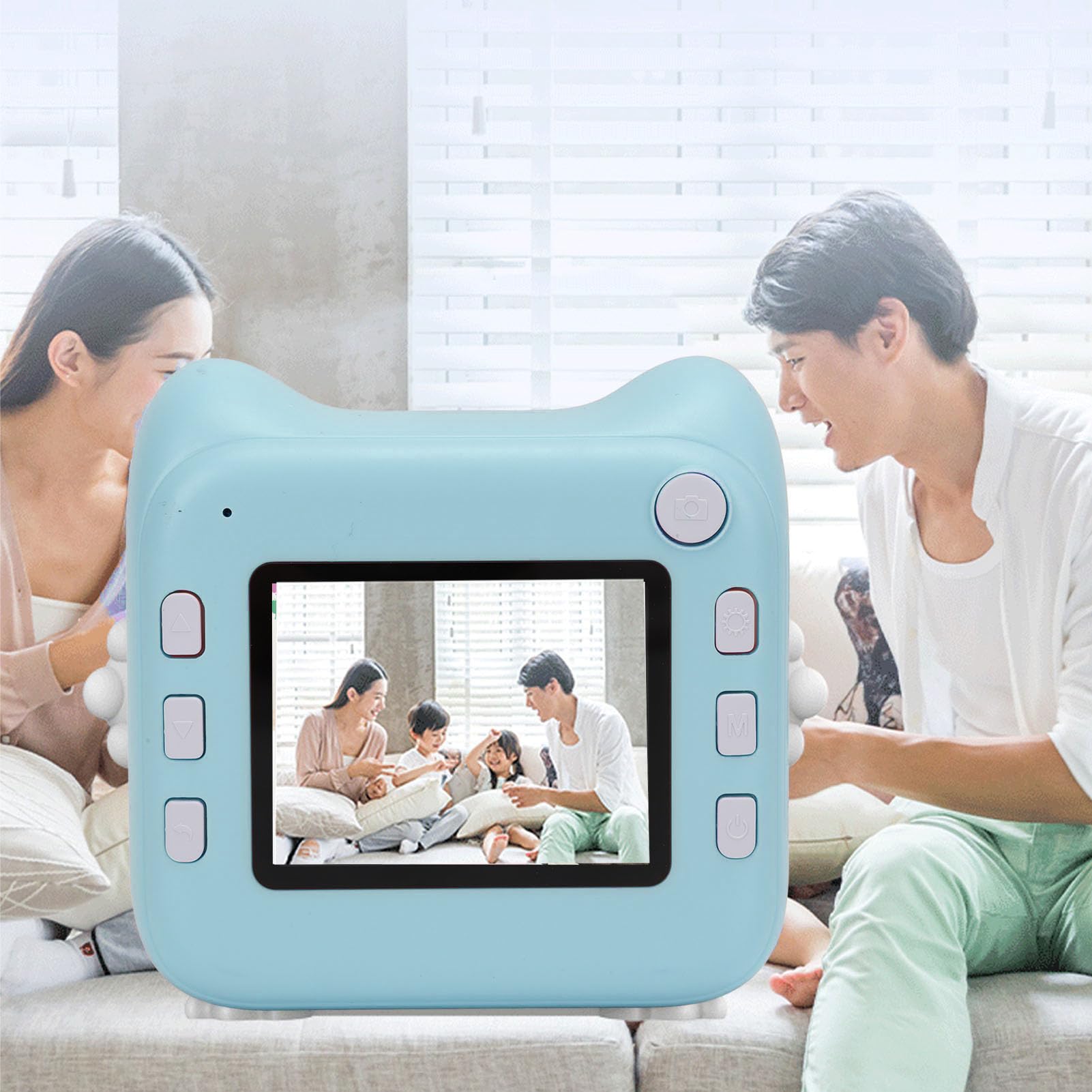 Fockety Instant Print Camera - 48MP Digital Camera with 2.4