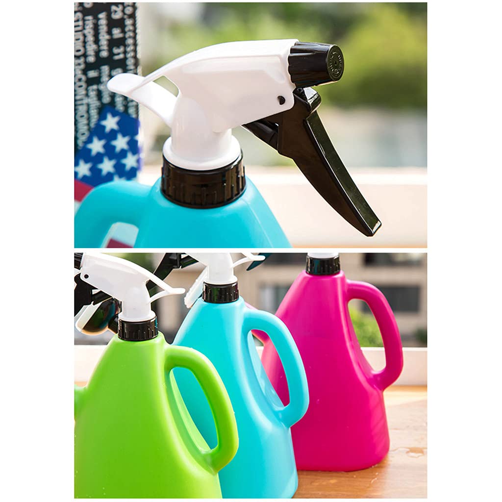 Dual Purpose Press Watering Can - Large Capacity Garden Watering Can with Round Spout for Manual Irrigation, Portable Spray Bottle for Indoor/Outdoor Plants - Perfect for Flower Beds, Potted Plants & Lawn Care