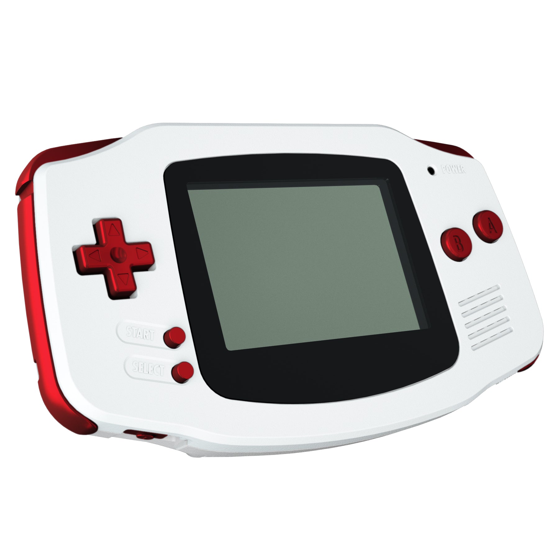 eXtremeRate Replacement Buttons for Gameboy Advance (GBA) - Full Set, Scarlet Red | Compatible with GBA Console | Perfect for Gaming Enthusiasts & Retro Game Collectors
