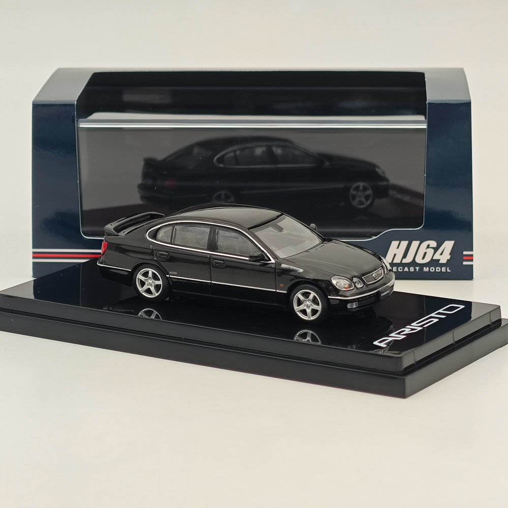 1/64 Scale Toyota Aristo V300 Vertex Edition Early Version Diecast Model Car - Collectible Hobby Japan Miniature for Display & Racing Scenes