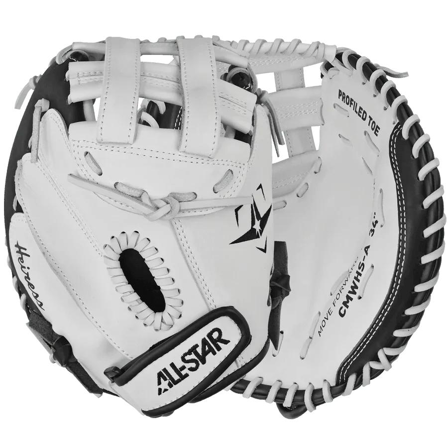 All Star Heiress Fastpitch Catchers Mitt - Premium Softball Glove for Women & Girls - Perfect for Fastpitch Games, Training & Practice