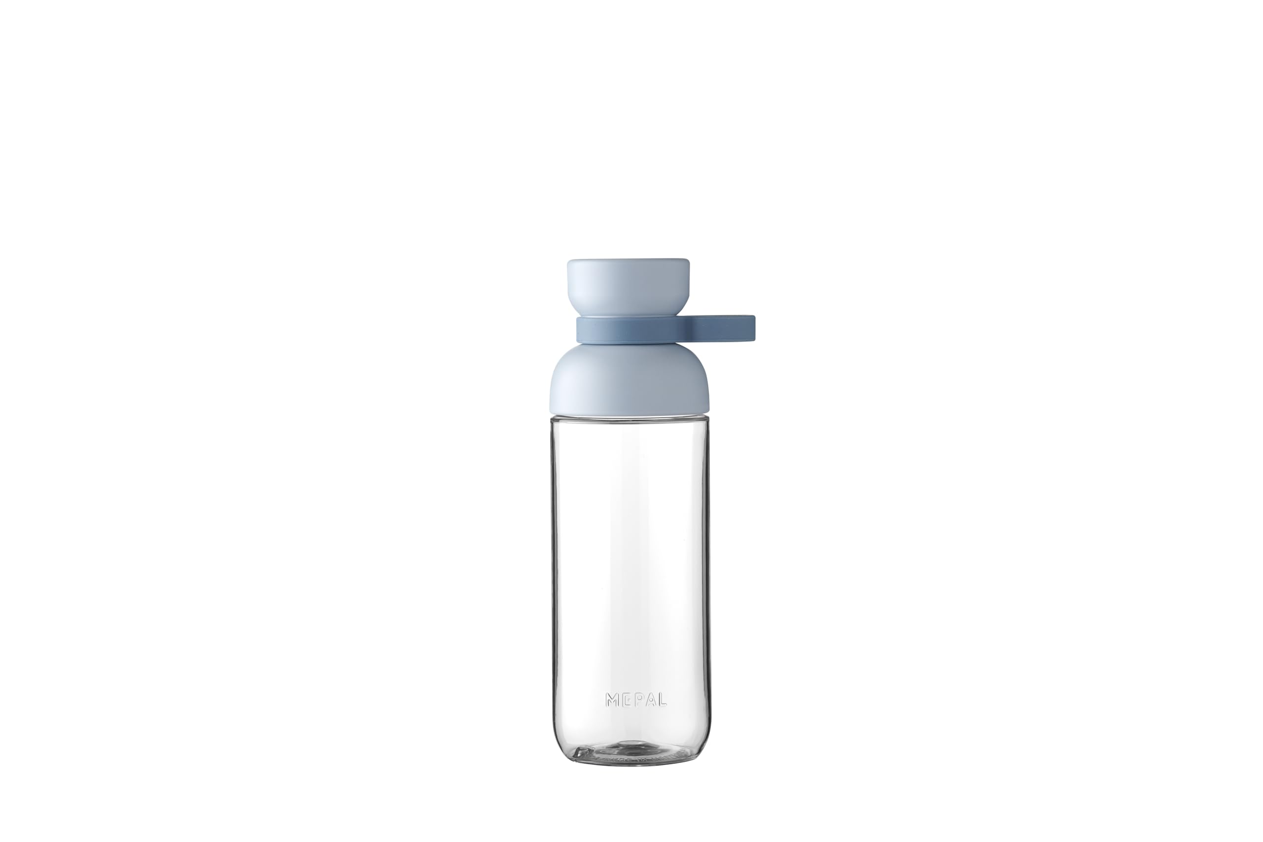 Mepal Vita 500ml Water Bottle with Dual Openings - Refillable Sports Water Bottle in Nordic Blue - Perfect for Gym, Hiking, and Outdoor Activities