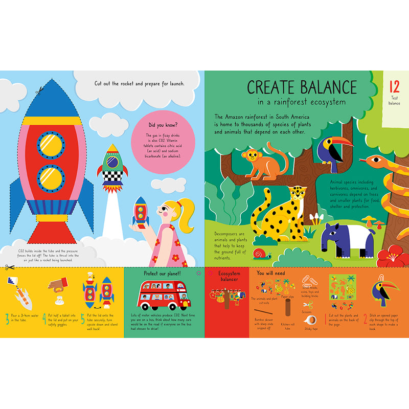 The Extraordinary Book of Eco-Friendly Science Experiments for Kids - Fun STEM Activities to Save the Planet at Home & School