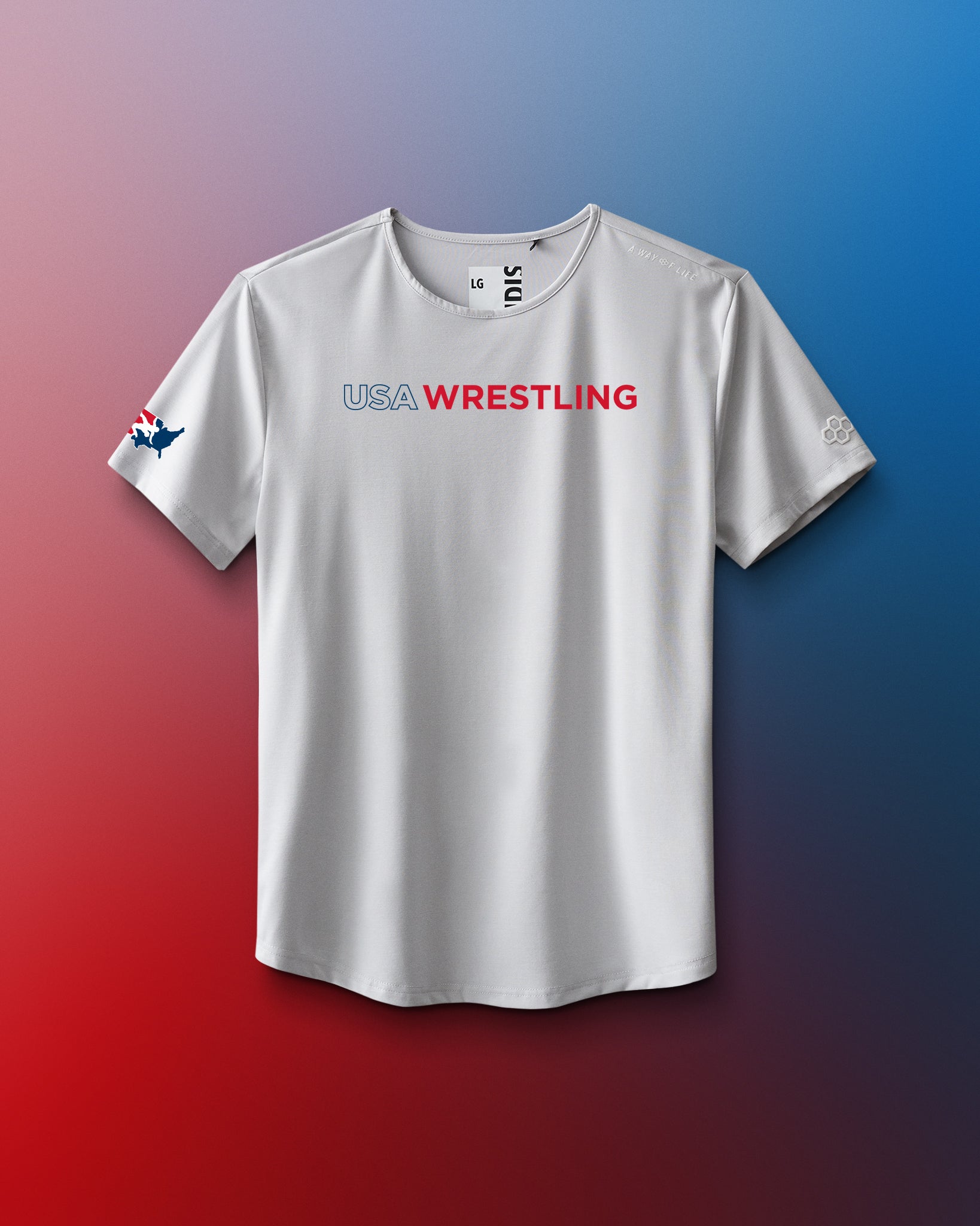USA Wrestling Wordmark Ultimate T-Shirt - Comfortable & Stylish Wrestling Apparel for Men & Women - Perfect for Training, Competitions & Fan Support