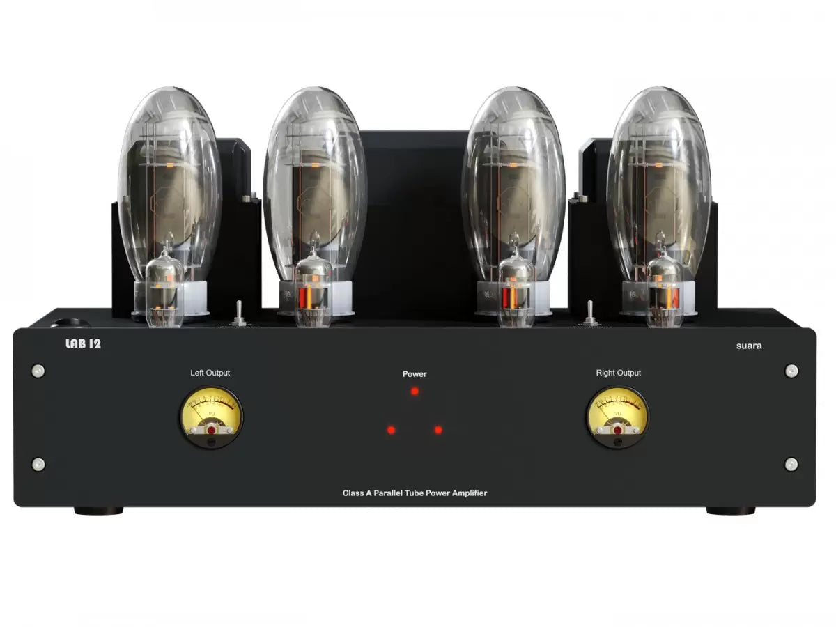 LAB12 Suara Tube Power Amplifier - High-End Vacuum Tube Audio Amplifier for Home Stereo & Hi-Fi Systems | Perfect for Audiophiles & Music Enthusiasts