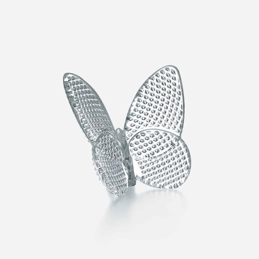 Baccarat Crystal Lucky Butterfly - Elegant Handcrafted Glass Butterfly Figurine for Home Decor, Gift & Collectibles | Perfect for Wedding, Anniversary & Special Occasions