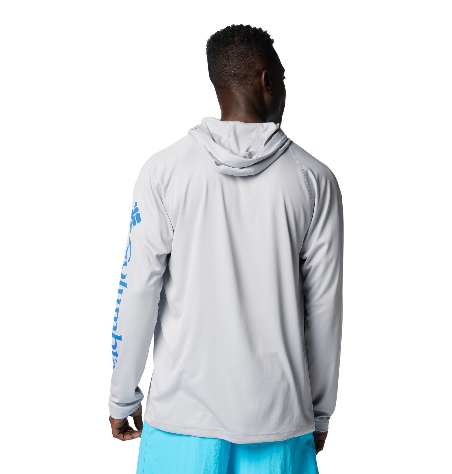 Columbia Men's Terminal Tackle Fleece Hoodie - Lightweight Warm Pullover for Outdoor Hiking, Camping & Casual Wear