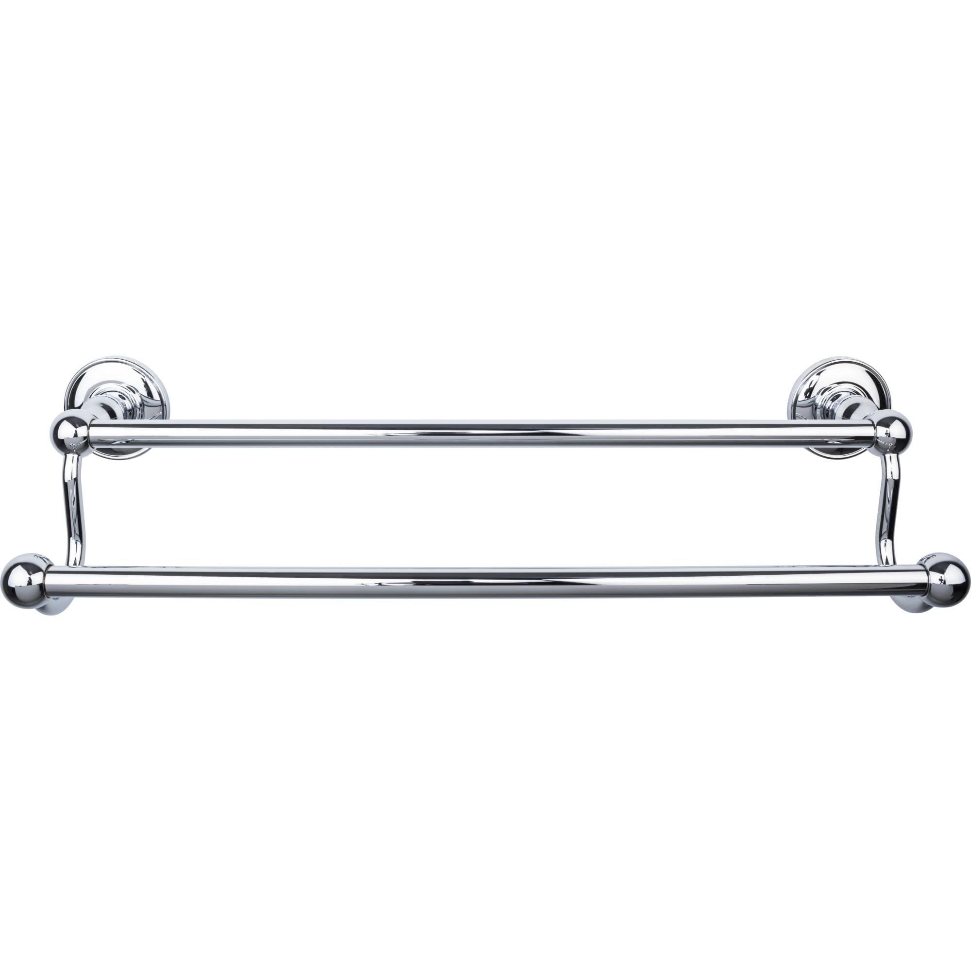 Top Knobs ED7ORBD Brushed Nickel Towel Bar - Modern Bathroom Accessory for Towel Storage & Organization