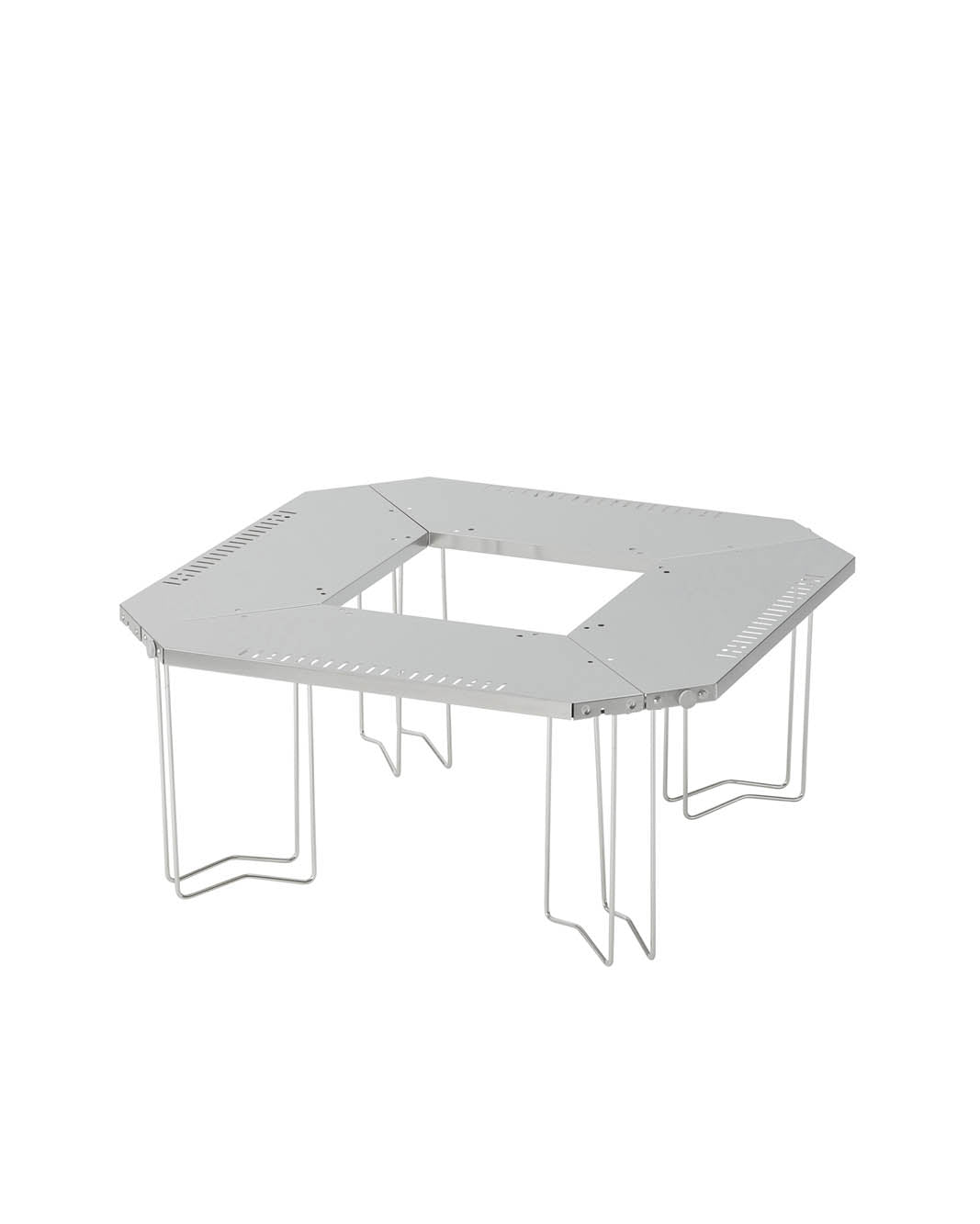 Jikaro Fire Pit Table - Outdoor Patio Fire Pit with Glass Wind Guard - Perfect for Backyard, Garden, and Camping Gatherings