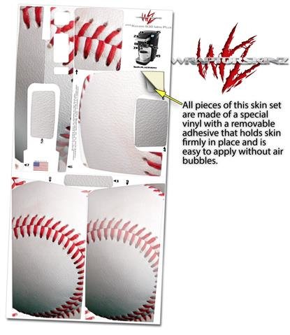 Premium Vinyl Decal Skin Compatible with Keurig K10 & K15 Mini Plus Coffee Makers - Baseball Design (Coffee Maker Not Included) - Perfect for Home, Office & Kitchen Decor