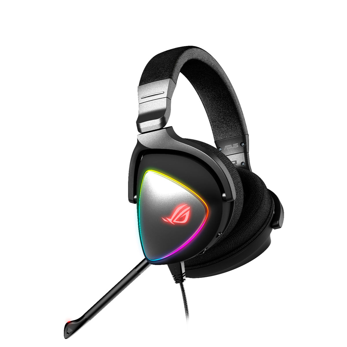 ASUS ROG Delta RGB Gaming Headset with Hi-Res Audio - Lightweight Design for PC, PS4, PS5, Xbox - Perfect for FPS, MOBA & Streaming (Showroom Demo)