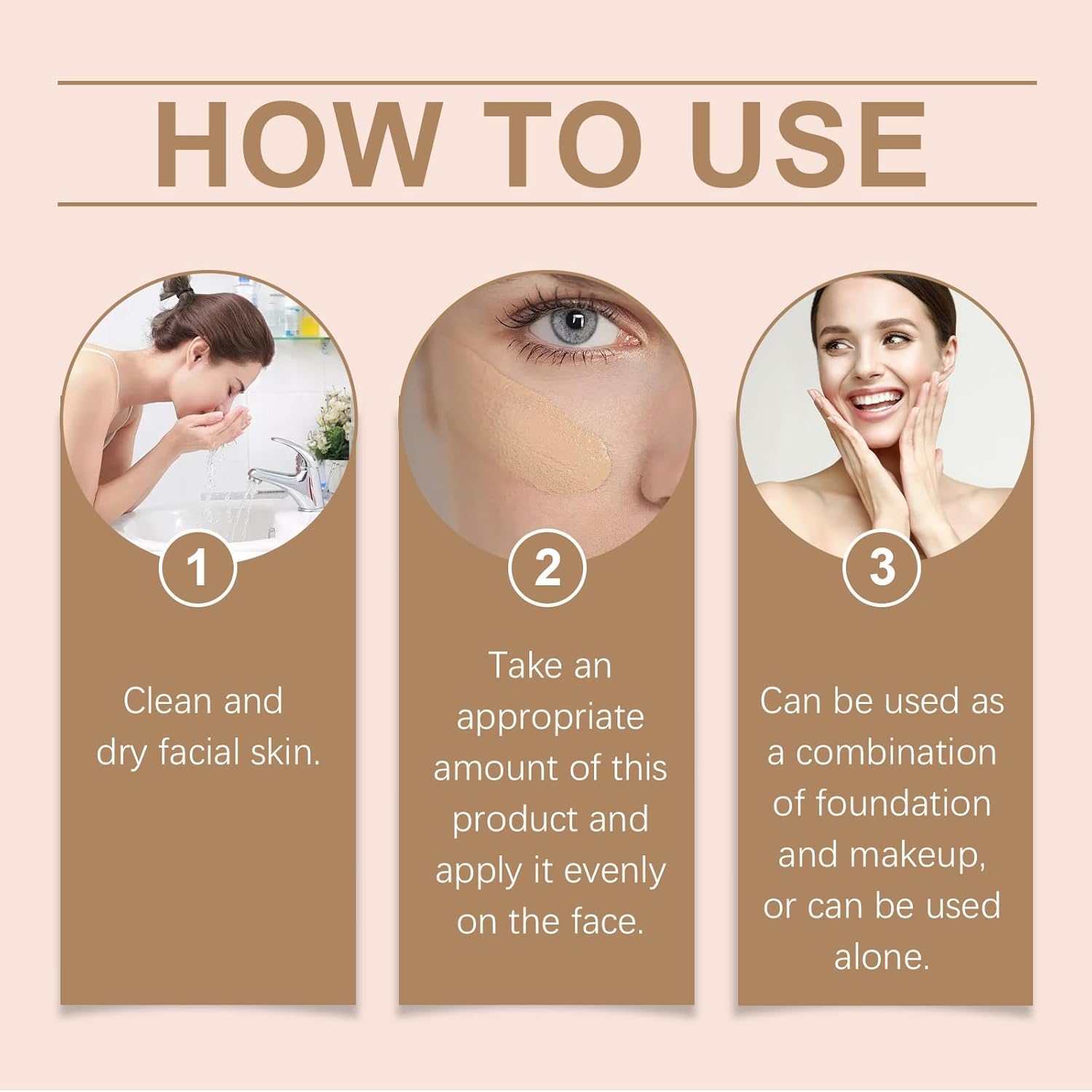 BB Tinted Moisturizer SPF 30 - Hydrating & Smoothing BB Cream with Full Coverage for Light-Medium Skin | Natural Finish | Daily Sun Protection & Even Skin Tone | Perfect for Everyday Wear & Makeup Primer