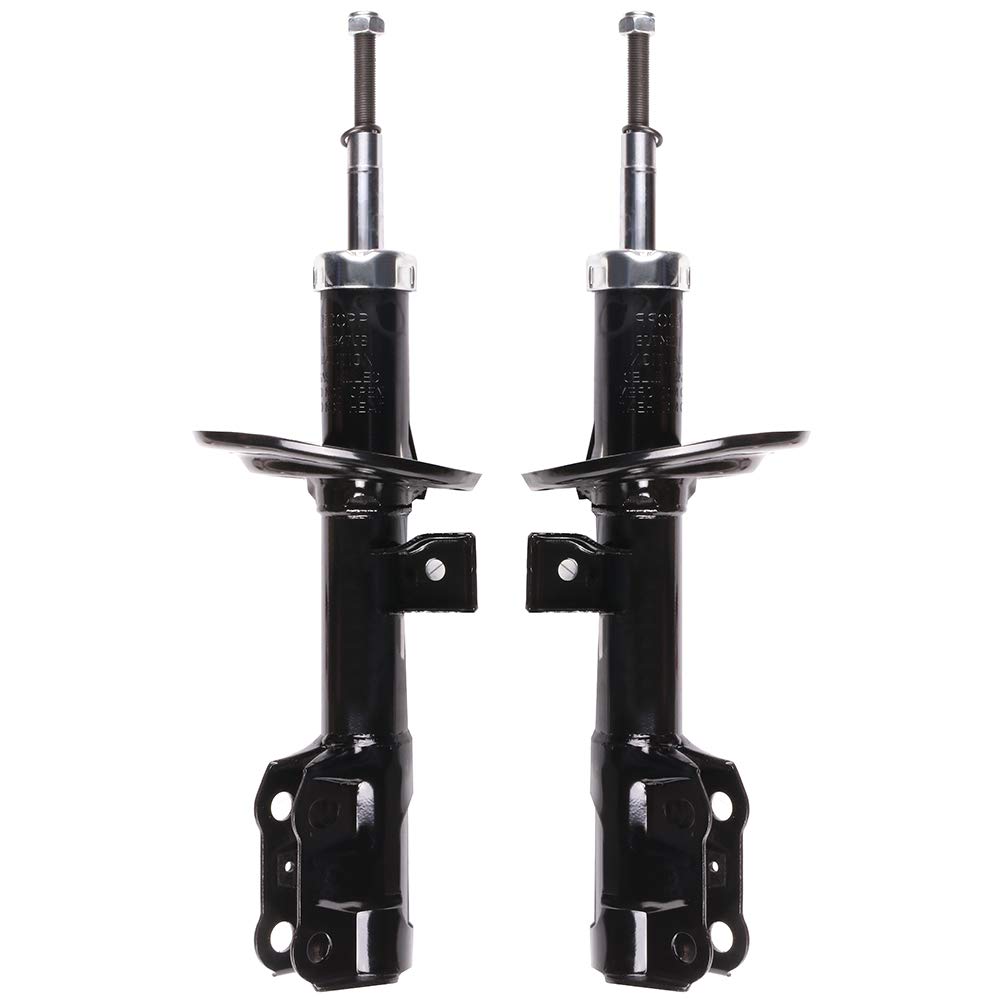 2007-2008 Honda Fit Front Shock Absorbers - 2pc Set Replacement Struts for Smooth Ride | Perfect for City Driving, Bumpy Roads & Performance Upgrades