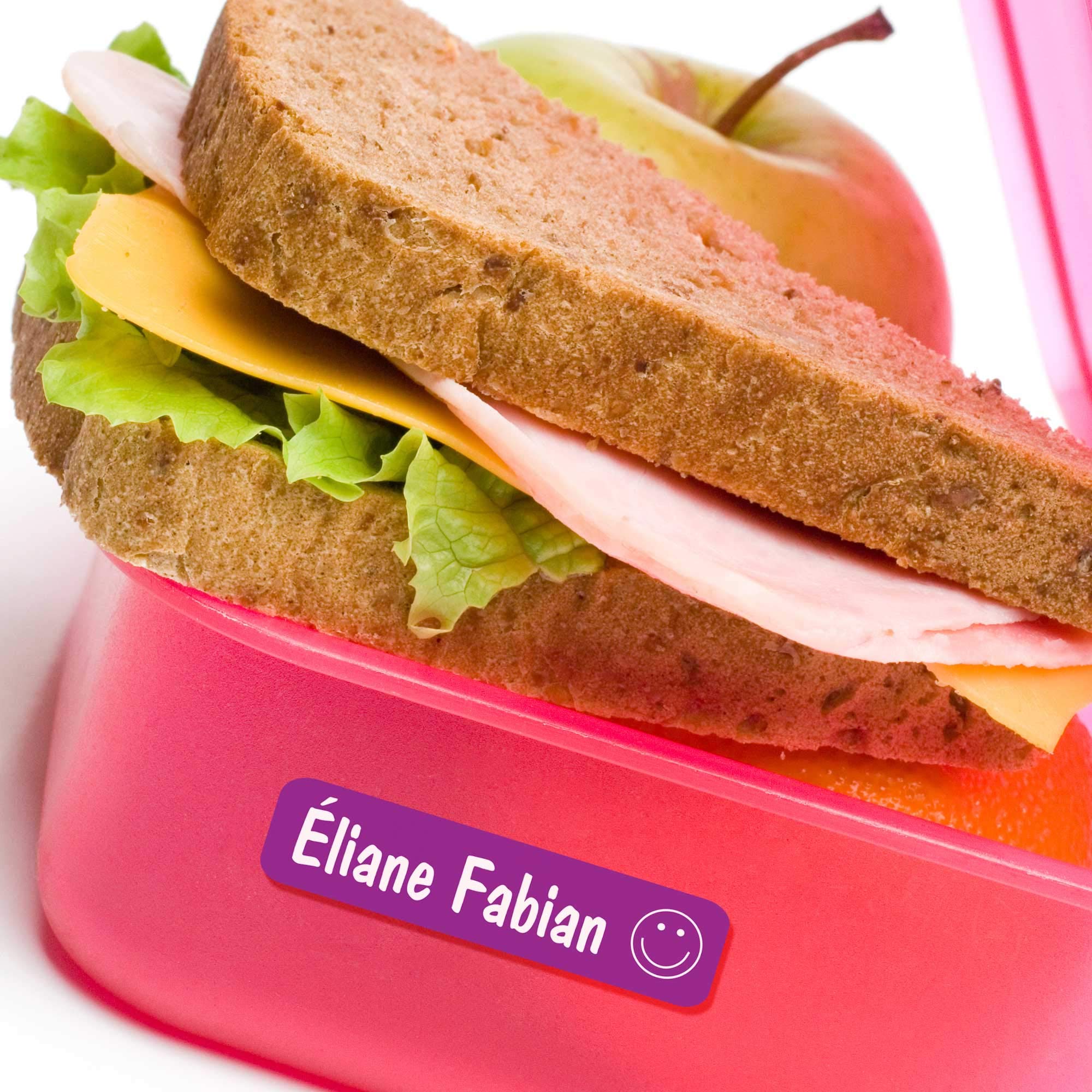 Personalized Kids Labels - Waterproof, Dishwasher Safe for School & Camp Supplies