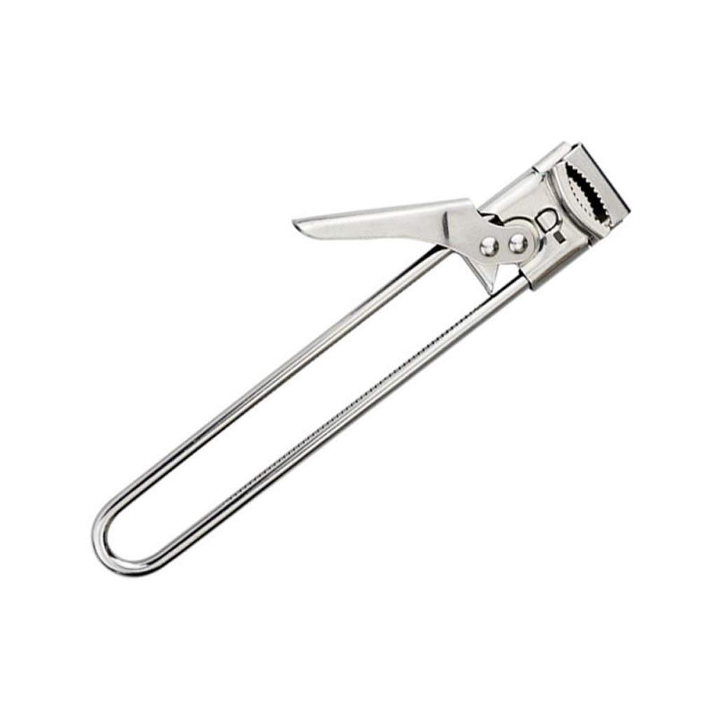 Stainless Steel Multifunctional Bottle & Can Opener with Turn Knob - Effortless Kitchen Tool for Home, Camping, Picnics & Outdoor Use