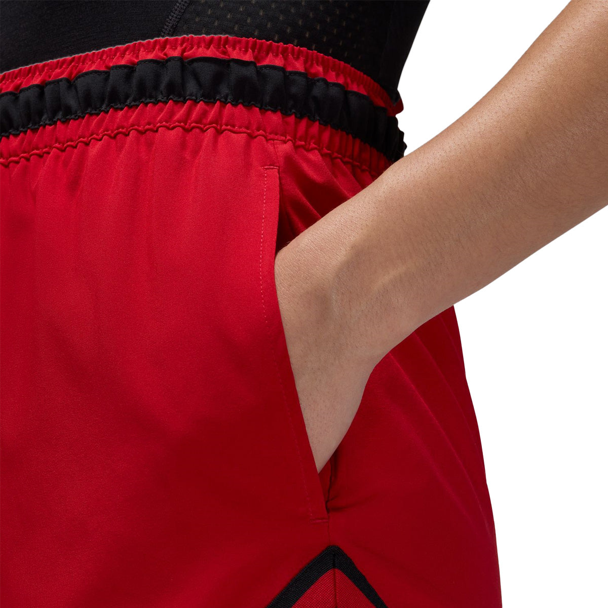 Men's Dri-Fit Woven Diamond Gym Shorts - Breathable Quick-Dry Workout Shorts for Running & Training (Gym Red) | Perfect for Gym, Jogging & Outdoor Sports