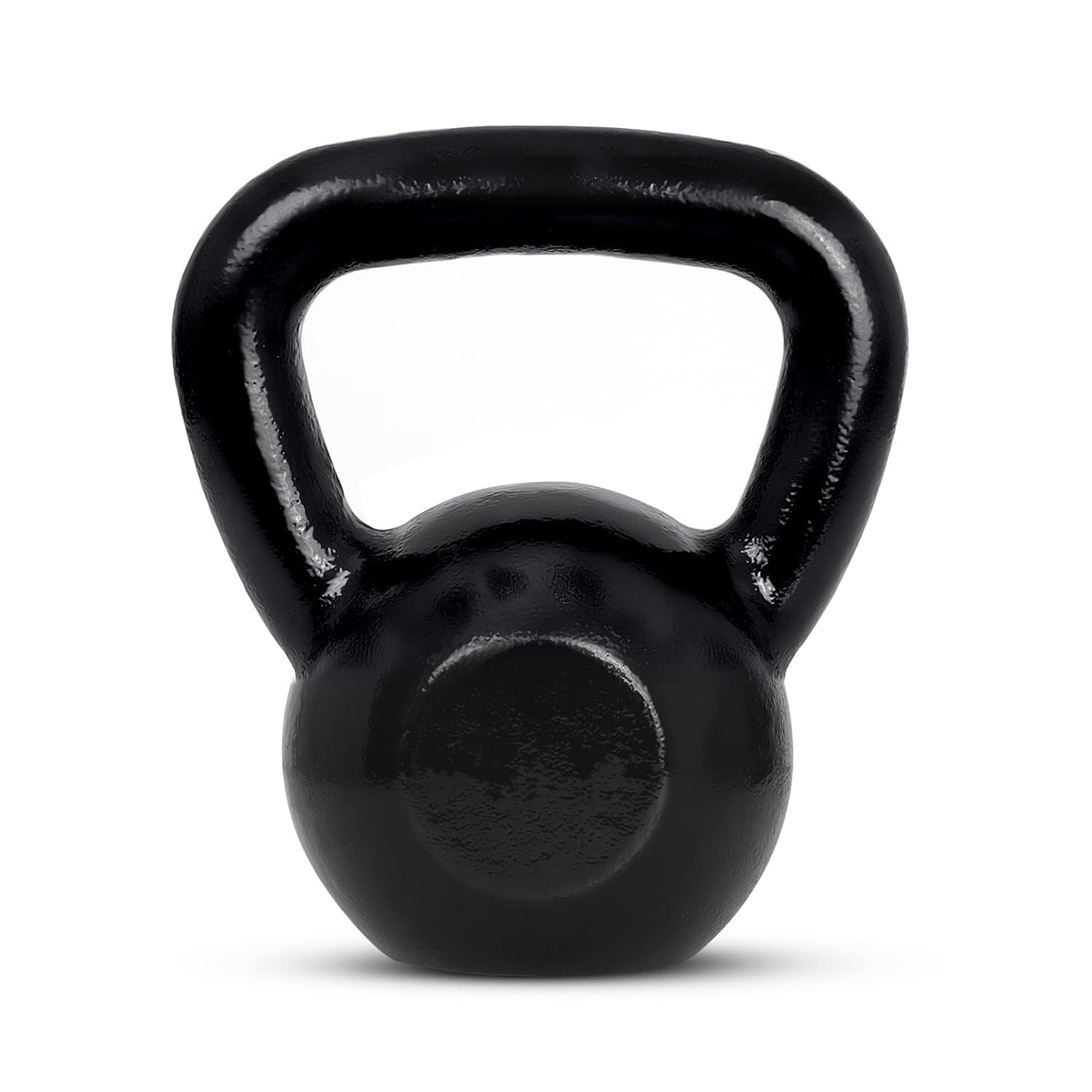 Amazon Basics Cast Iron Kettlebell - 5-50 lbs Weight Options for Home Gym, Strength Training & CrossFit Workouts | Durable Iron Construction for Fitness Enthusiasts & Beginners