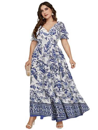 Blue and White