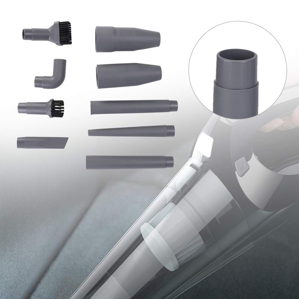 32mm/35mm Universal Vacuum Cleaner Brush Nozzle Kit - Grey Replacement Attachments for Dust Cleaning in Corners & Tight Spaces | Ideal for Home, Office, Car Cleaning Accessories