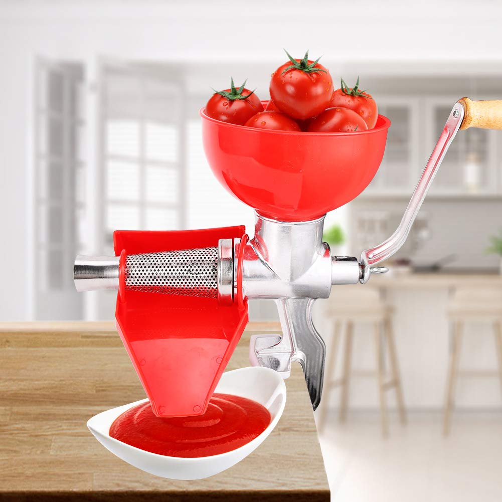 Stainless Steel Manual Juicer - Heavy Duty Citrus Press for Oranges, Lemons, Tomatoes & Fruits - Durable Kitchen Juicer Tool for Fresh Juice - Perfect for Home, Restaurant & Healthy Lifestyle