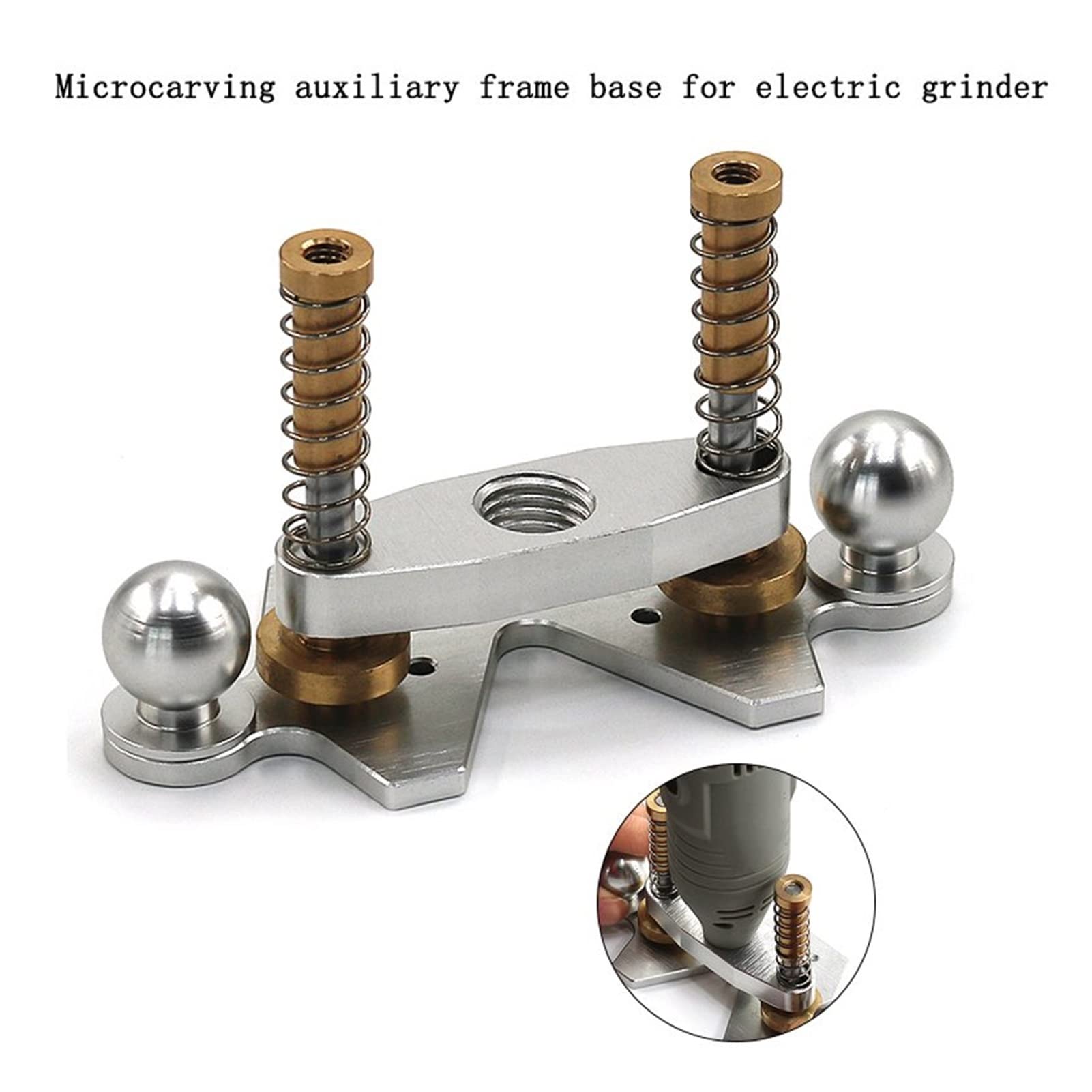 Electric Grinder Pen Holder for Guitar Luthiers - Precision Carving & Inlay Tool for Fingerboard & Headstock - Perfect for Guitar Repair, Customization & Woodworking Projects