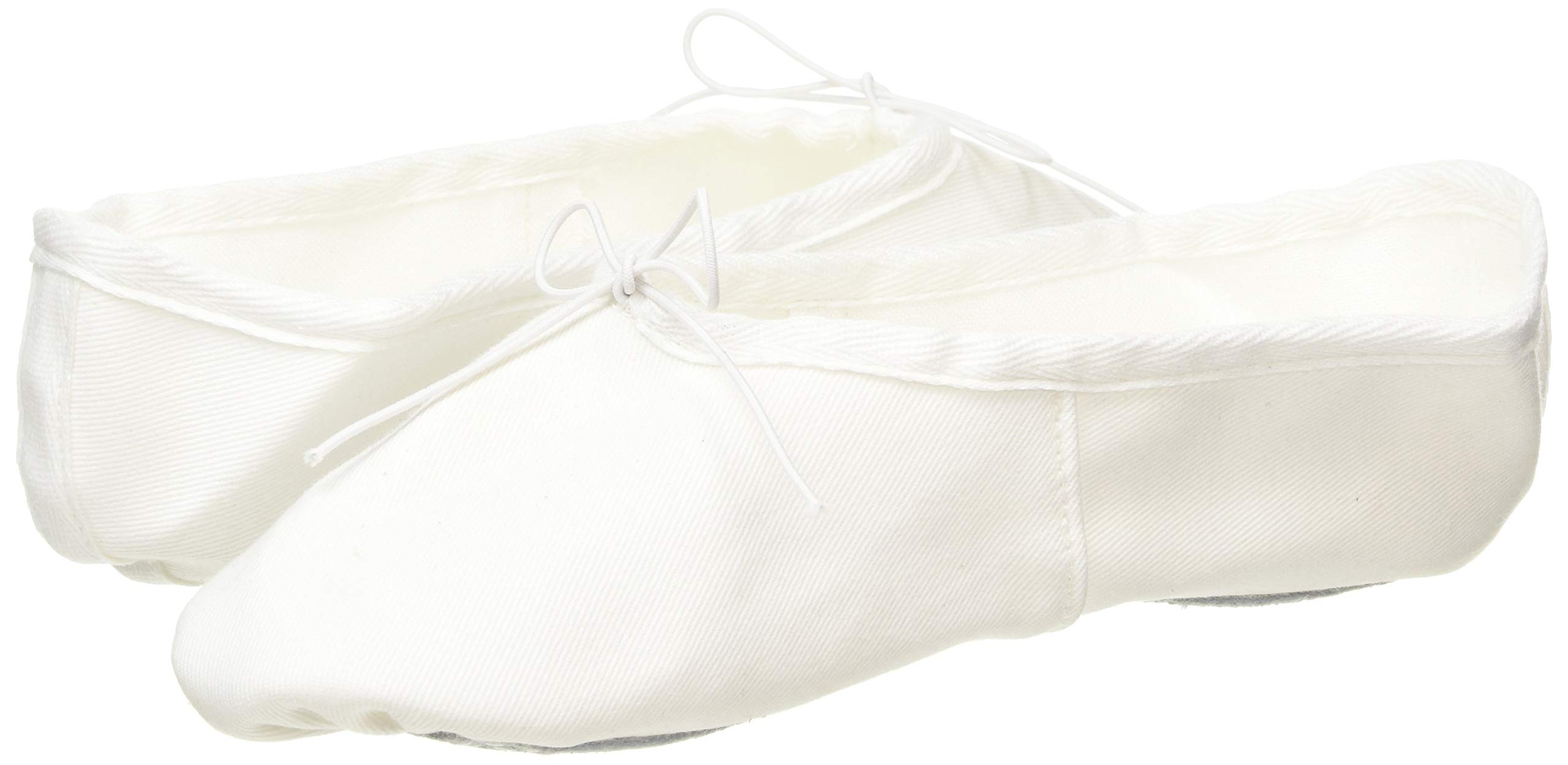 Freed of London Girls LTOP Ballet Dance Shoes - White Leather Ballet Slippers for Kids & Teens | Perfect for Ballet Class, Recitals & Dance Performances